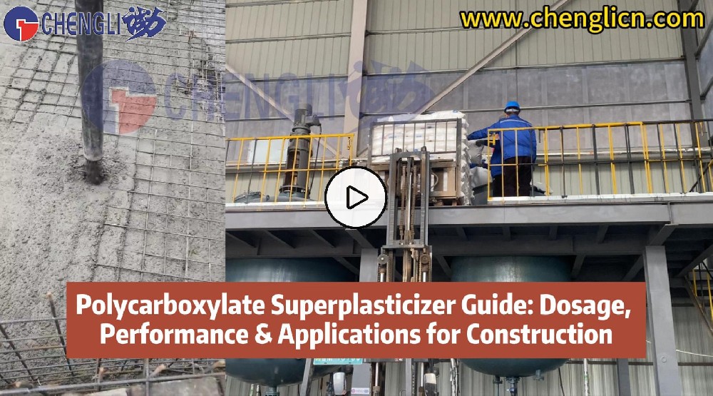 Polycarboxylate Superplasticizer Guide: Dosage, Performance & Applications for Construction