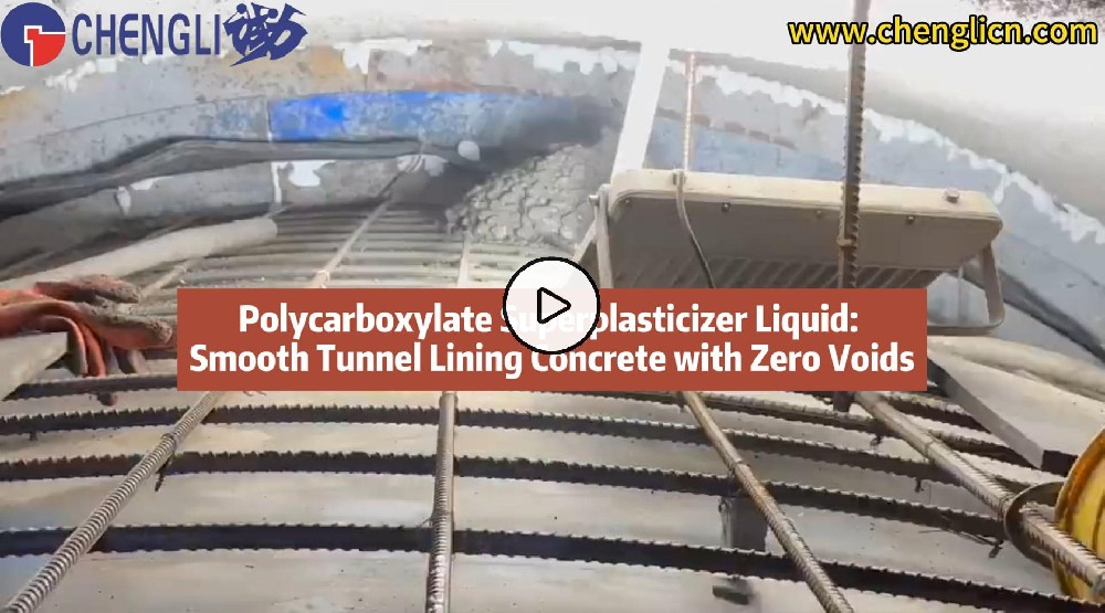 Polycarboxylate Superplasticizer Liquid: Smooth Tunnel Lining Concrete with Zero Voids
