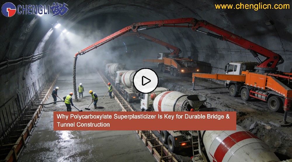 Why Polycarboxylate Superplasticizer Is Key for Durable Bridge & Tunnel Construction