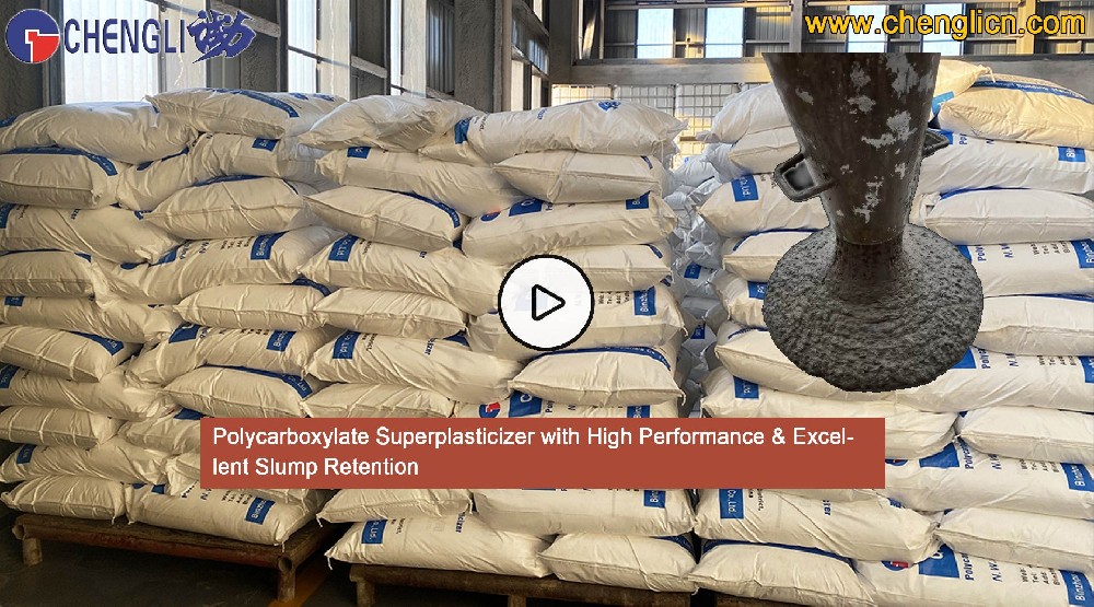 Polycarboxylate Superplasticizer with High Performance & Excellent Slump Retention