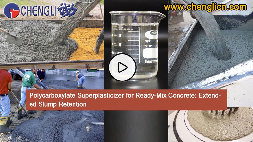 Polycarboxylate Superplasticizer for Ready-Mix Concrete: Extended Slump Retention